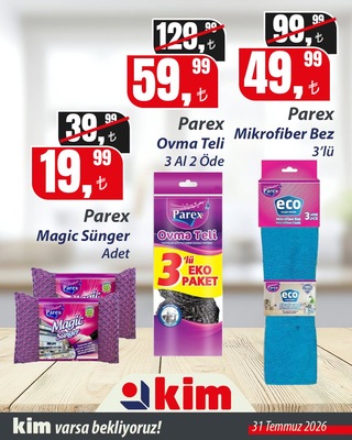 Kim Market İndirim Broşürü