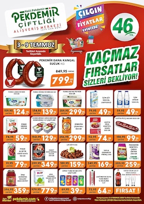 Pekdemir Market İndirim Broşürü