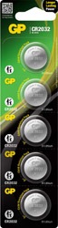 GP Batteries Cr2032 5 Li Kart Lityum Düğme Pil 3 Volt