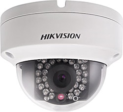 Hikvision DS-2CD2110F-I 1.3MP 2.8 mm Sabit Lensli IR IP Dome Güvenlik Kamerası