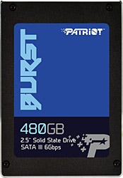 Patriot 480 GB Burst PBU480GS25SSDR 2.5" SATA 3.0 SSD