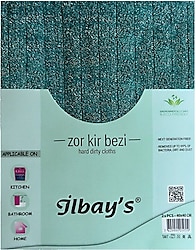 İLBAY S Orijinal Ithal Mikrofiber Temizlik Bezi Baskılı 30x40cm