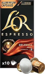 L Or Espresso Splendente Intensity 7 Alüminyum Kapsül Kahve 10 lu