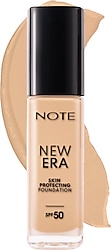 Note New Era Skin Protecting Hyaluronik Asitli SPF 50 120 Natural Beige 30 ml Likit Fondöten