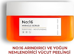 Sinoz No:16 Yoğun Nemlendirici Besleyici ve Arındırıcı Vücut Peelingi 300 gr