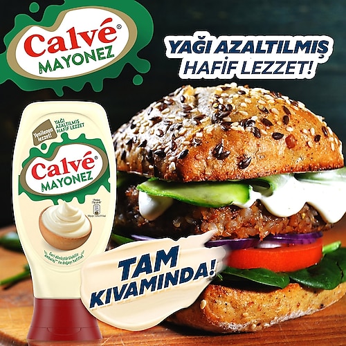 Calve Acılı Ketçap 610 gr Light Mayonez 540 gr Fiyatları Özellikleri