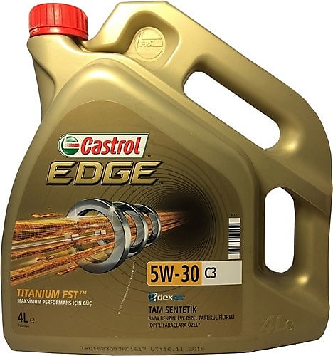 Castrol Edge 5W 30 C3 4 lt Motor Yağı 2023 Fiyatları Özellikleri ve