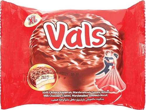 Cino Vals Çikolata Kaplamalı Marshmallowlu Bisküvi 50 gr Fiyatları