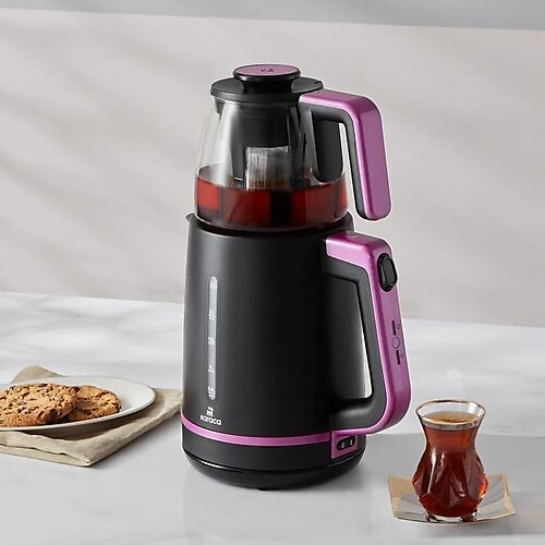 Karaca Maxi Tea XL 2in1 Raspberry Cam Demlikli 1700 W Çay Makinesi