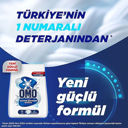 Omo Active Oxygen Beyazlar için 6 kg Toz Deterjan Fiyatları