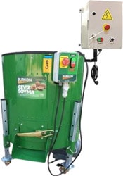 Burkon 190 lt 75 kg Devir Ayarlı Ceviz Soyma Makinesi