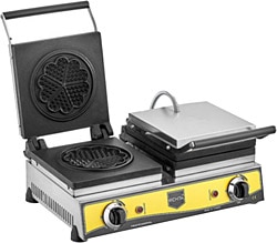 Remta W15 21 cm Yonca Çiftli Sanayi Tipi Waffle Makinesi