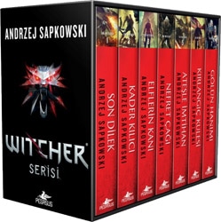 The Witcher Serisi Kutulu Özel Set 7 Kitap - Andrzej Sapkowski