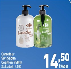 Carrefour Sıvı Sabun Çeşitleri 750ml
