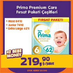 Prima Premium Care Fırsat Paketi Çeşitleri 