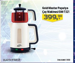 Gold Master Papatya Çay Makinesi GM-7321