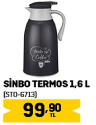 Sinbo STO-6713 1.6 lt Termos