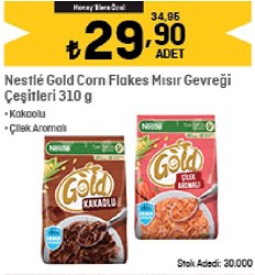 Nestle Gold Corn Flakes Mısır Gevreği Çeşitleri 310 g