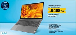 Lenovo IP3 i3 4/256 GB 15.6 inç W11 Gri Notebook