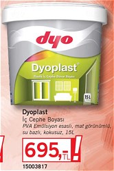 Dyo Dyoplast İç Cephe Boyası 15 L