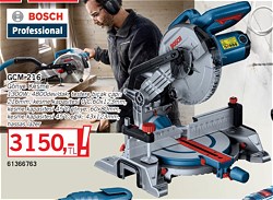 Bosch GCM 216 Gönye Kesme 1300 W