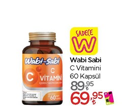 Wabi Sabi C Vitamini 60 Kapsül