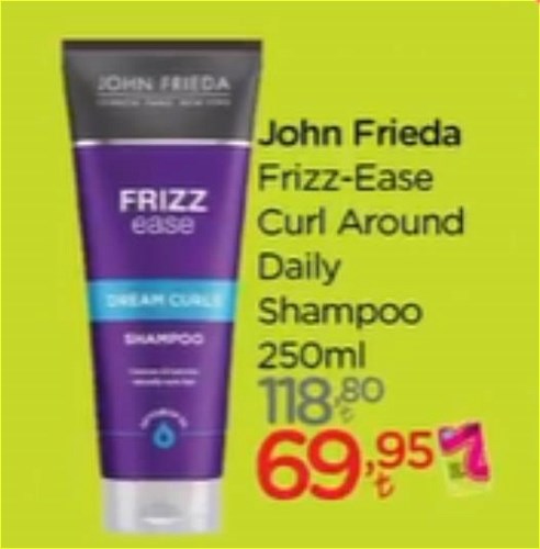 John Frieda Frizz-Ease Curl Around Daily Shampoo 250ml