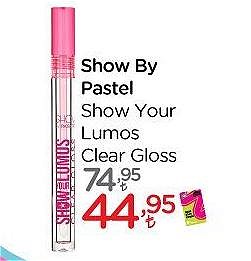 Show By Pastel Show Your Lumos Clear Gloss