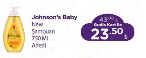 Johnson's Baby New Şampuan 750 Ml