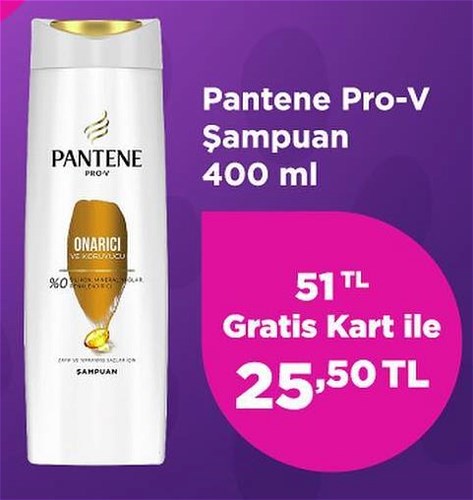 Pantene Pro-V Şampuan 400 ml