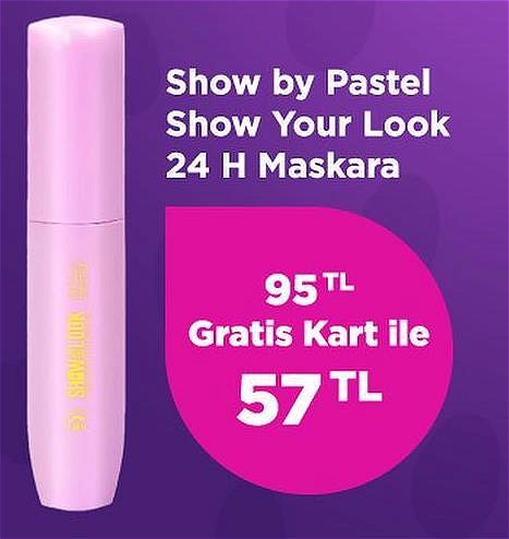Show By Pastel Show Your Look 24 H Maskara