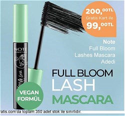 Note Full Bloom Lashes Mascara