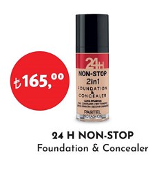 Pastel 24 H Non-Stop Foundation & Concealer
