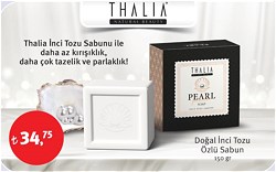 Thalia Doğal İnci Tozu Özlü Sabun 150 gr
