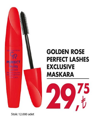 Golden Rose Perfect Lashes Exclusive Maskara