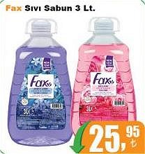 Fax Sıvı Sabun 3 lt
