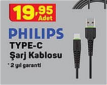 Philips Type-C Şarj Kablosu