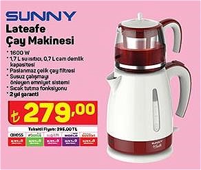 Sunny Lateafe Çay Makinesi