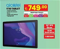 Alcatel 1T 16 GB 10" Tablet