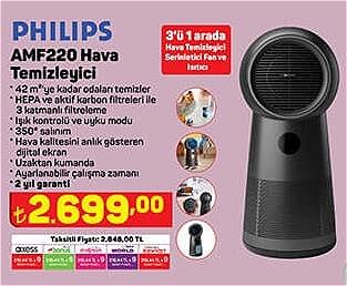 Philips AMF220 Hava Temizleyici 
