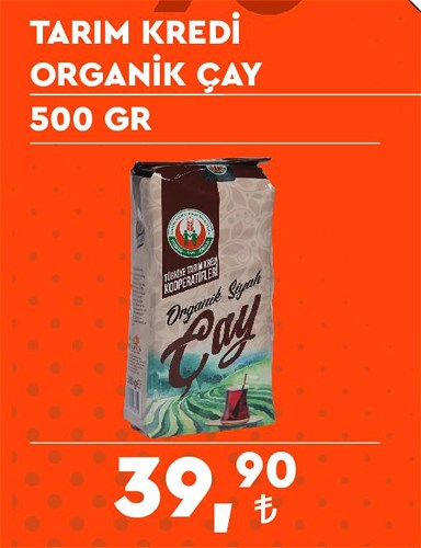 Tarım Kredi Organik Çay 500 gr