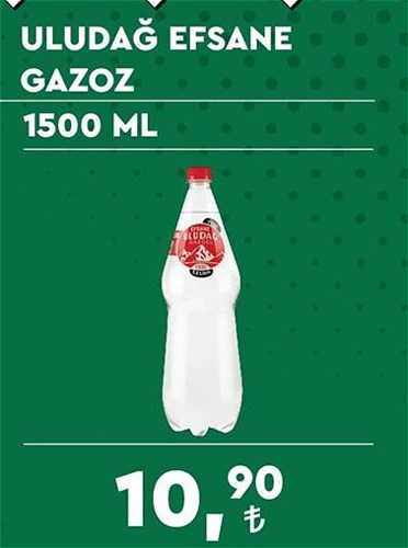 Uludağ Efsane Gazoz 1500 ml