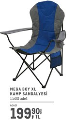 Mega Boy XL Kamp Sandalyesi