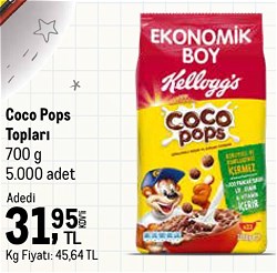 Kellogg's Coco Pops Topları 700 g
