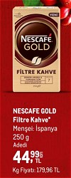Nescafe Gold Filtre Kahve 250 g