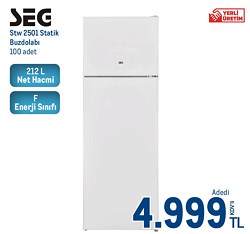 Seg STW 2501 Statik Buzdolabı