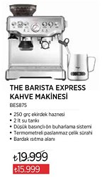 Sage BES875 The Barista Express Kahve Makinesi 