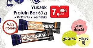 Performans Yüksek Protein Bar 50 g %30 Protein
