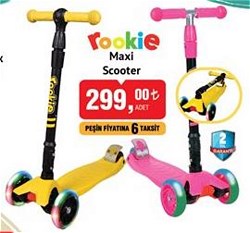 Rookie Maxi Pro Katlanabilir Scooter