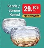 Servis / Sunum Kasesi